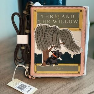 Radley London “The Dog and the Willow” book crossbody bag. NWT